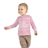 Pure Example Toddler Long Sleeve Shirt