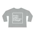 Pure Example Toddler Long Sleeve Shirt