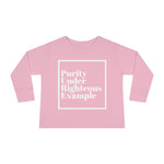 Pure Example Toddler Long Sleeve Shirt