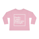 Pure Example Toddler Long Sleeve Shirt