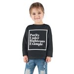 Pure Example Toddler Long Sleeve Shirt