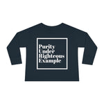 Pure Example Toddler Long Sleeve Shirt