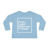 Pure Example Toddler Long Sleeve Shirt